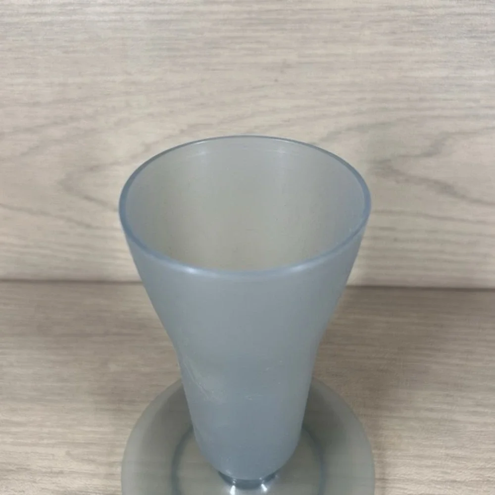 Vintage Tupperware Tall Parfait Sundae Dessert Cup Gray